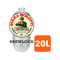 Birra Morretti Brewlock 20l keg