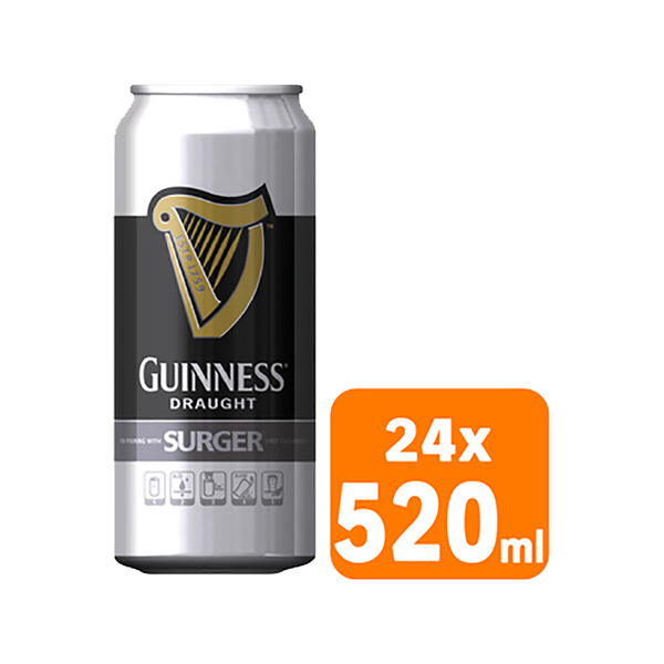 Guinness Surger Cans 24 Pack