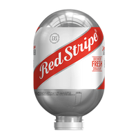 Red Stripe Blade Keg
